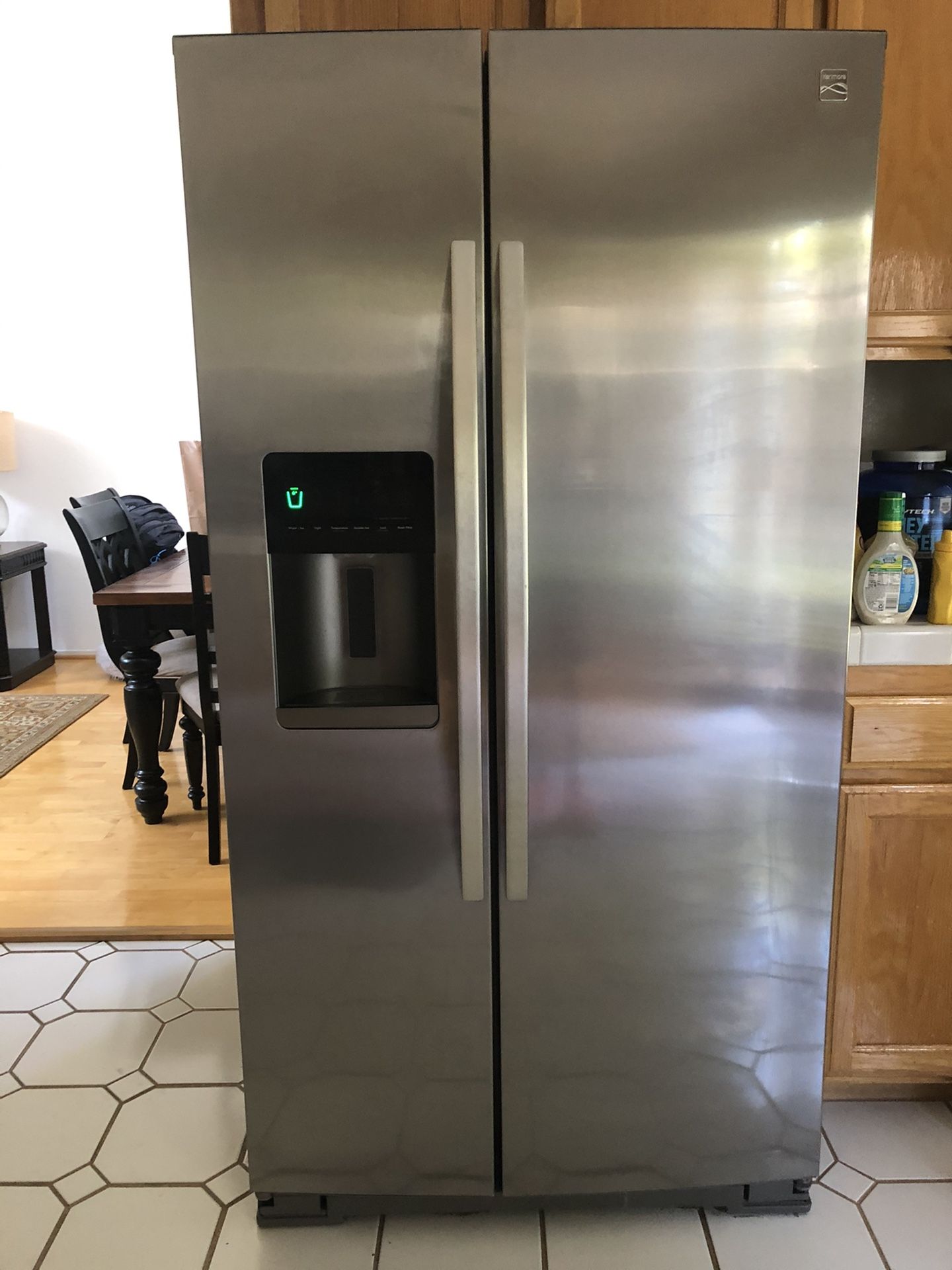 Kenmore 51783 21 cubic ft refrigerator/freezer