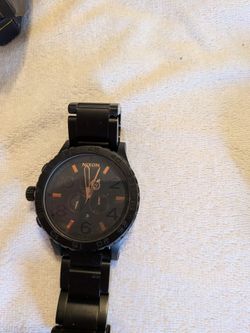 Men's big face Nixon watch