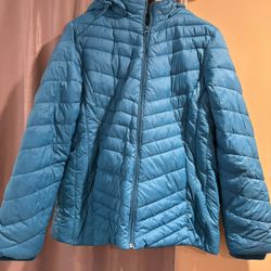 Women xL Rain Puffer Travel Jacket 