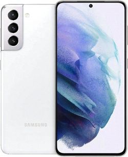 Samsung Galaxy S21 5G  Unlocked 128gb White with Case