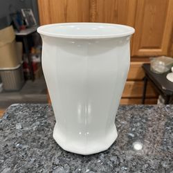 Vintage Milk Glass Vase.  Size approximately  7 1/2 inches tall.  Preowned. Smoke free home  
