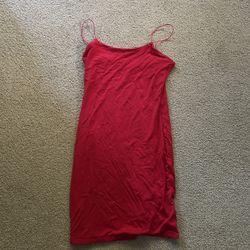 Aritzia Wilfred Red Bodycon Dress Size Small