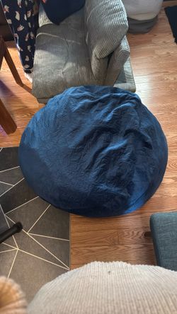 Blue Bean Bag