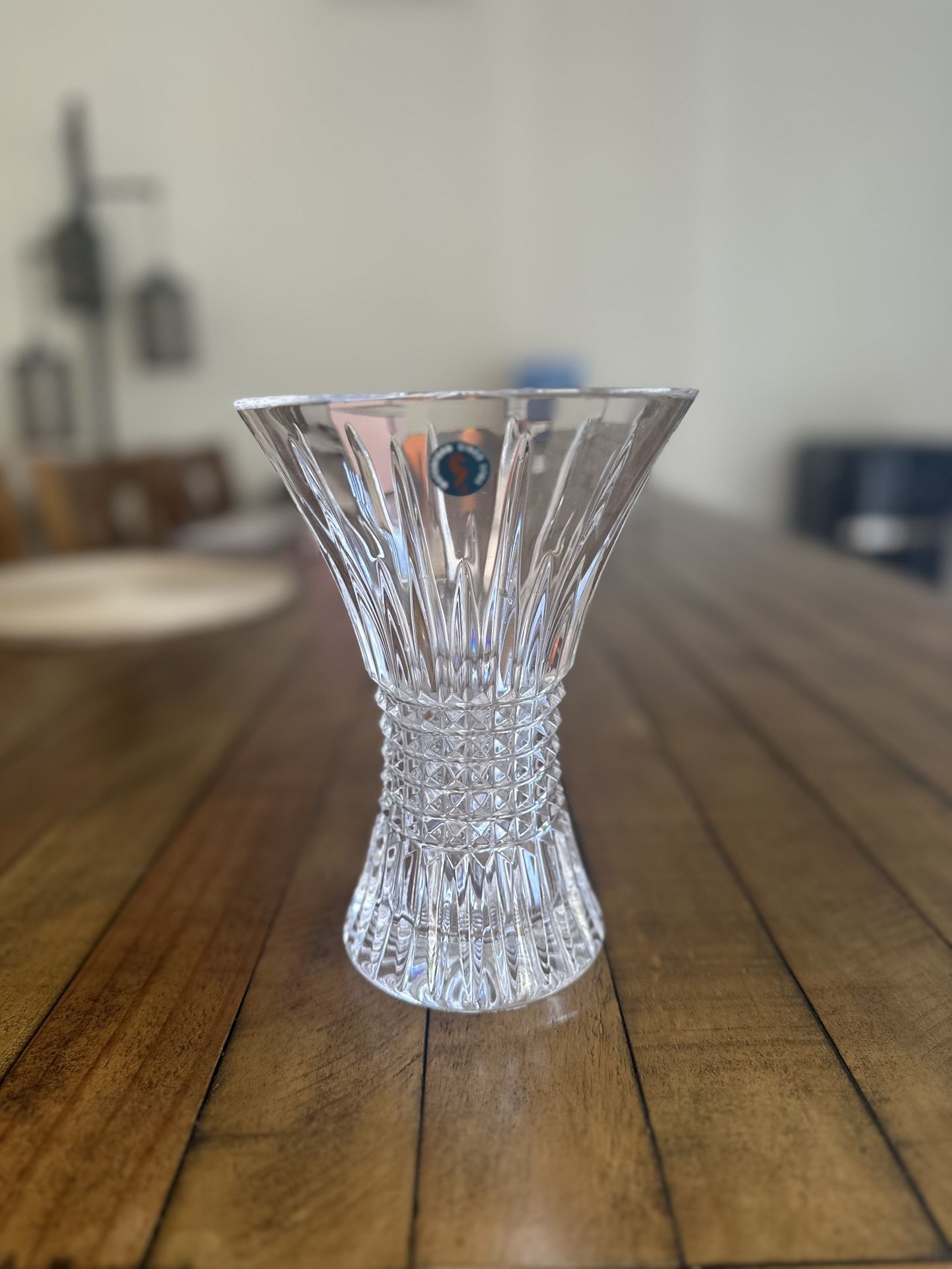 Waterford Diamond Vase
