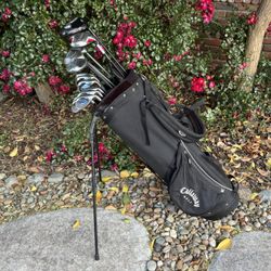 Callaway Steelhead X-16 Golf Set (Driver+3w+5w+7w+9w+13w+5i-pw+aw+gw+sw+putter+stand-up bag)