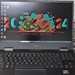 HP Omen 15 W/ 1TB External M.2 SSD, USB Sound Bar And USB Hub