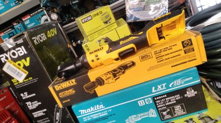 DEWALT 20V MAX BRUSHLESS 3/8"/PO/PULG. (10 mm) RATCHET (TOOL ONLY)