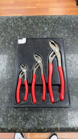 Mac Tools 3-pc Cobra Self-Gripping Plier Set