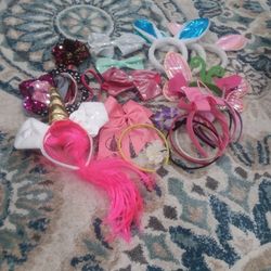 Lot Of Girls Hair Accessories
