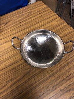 Brand new stainless steel fryer.