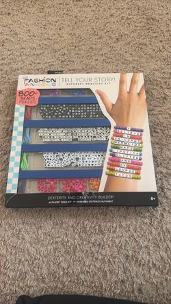 NEW Fashion Angels Alphabet Bracelet Kit – 800+ Beads