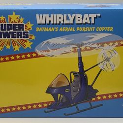 DC Super Powers Whirlybat Aerial Pursuit Copter Vehicle McFarlane Toys New
