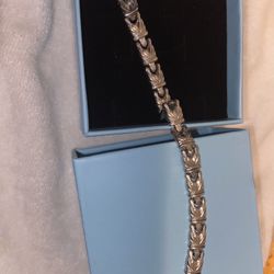 Bracelet 14k White Gold 