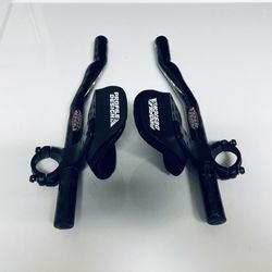 Profile Design T2 Plus Cobra Carbon Fiber Clip-On  Aerobars Cycling