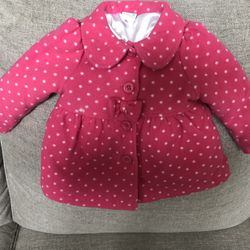 Girls Fleece Jacket Size 18 Months 