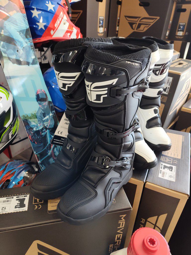 Fly Racing Motocross Off-road Boots Available In All Sizes Special Deal $149