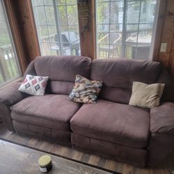 Sofa And Oversized Chair