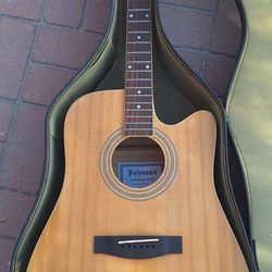 Johnson acoustic guitar