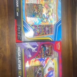Brand new Mega kangaskhan ex & mega latias ex box’s 80$ for both