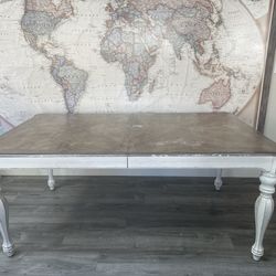 Long dining table