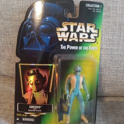 Star Wars The Power Of The Force Greedo Action Figure 