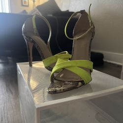 Snake Skin Heels