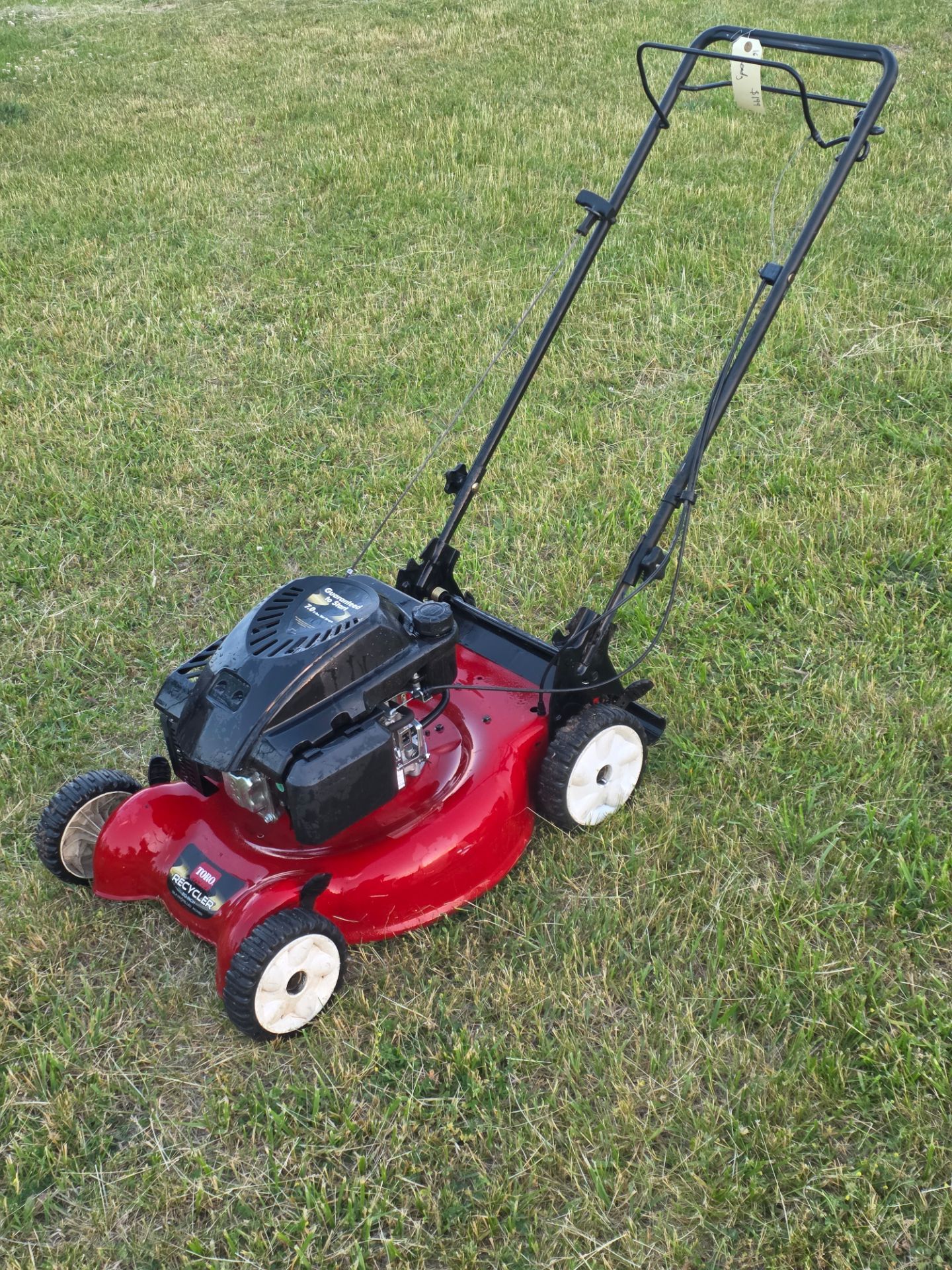 Ready to Mow! Toro Recycler Self Propelled Push Mower 22"