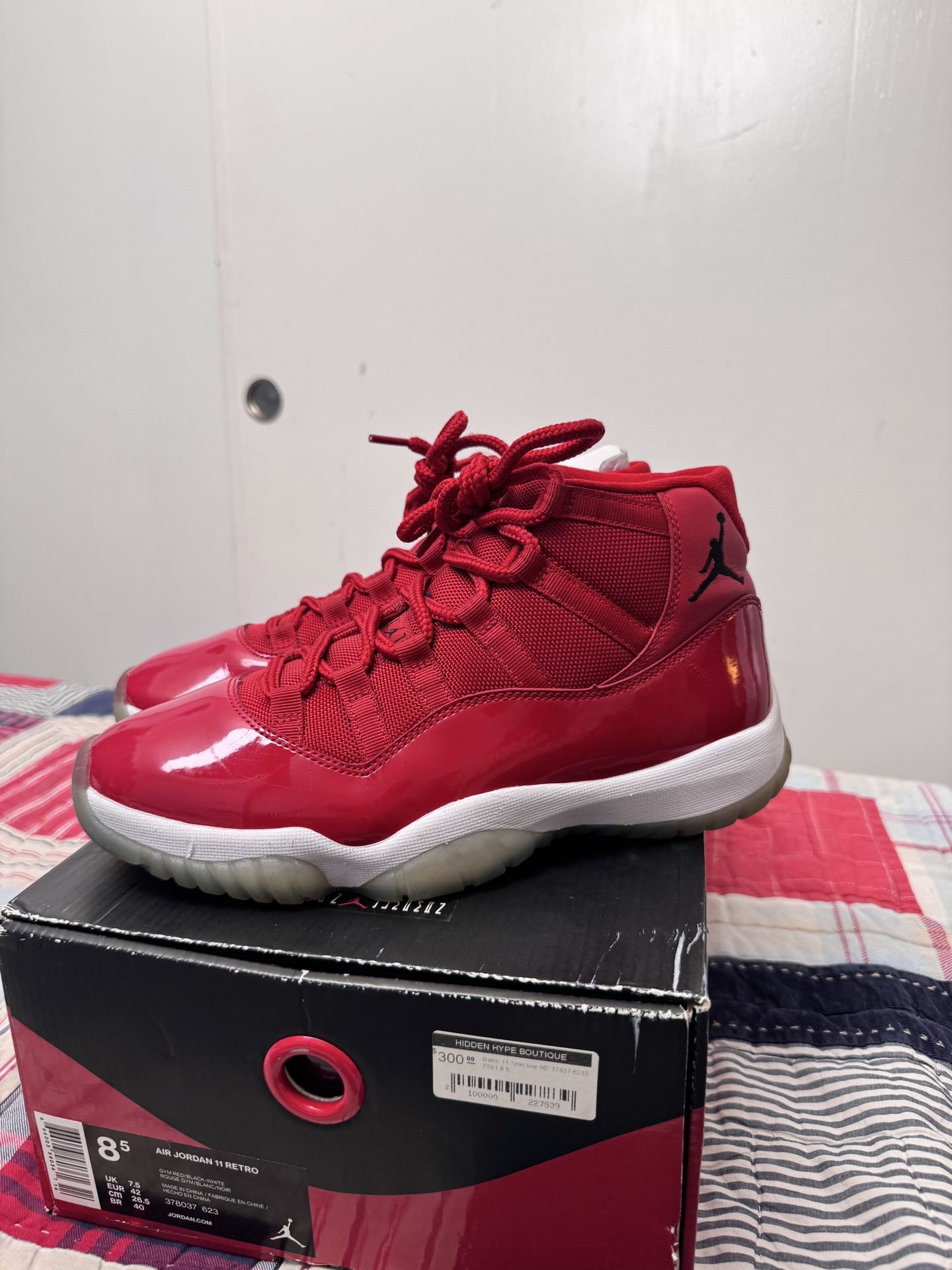 Jordan 11 Win Like 96 Size 8.5