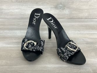 Christian Dior Diorissimo Cd Logo High Heels (PO1019937) -Like New Condition