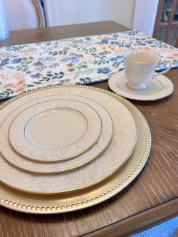 Vintage dinnerware Lenox for 12