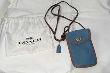 Coach cross body wallet
