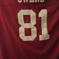 Authentic Owen's Jersey 56 (3xl)