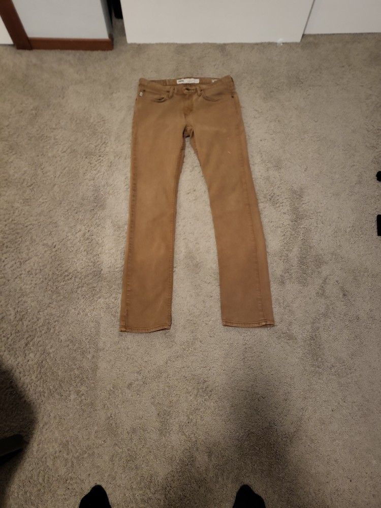 Vans V76 Skinny Pants - Tan/Brown