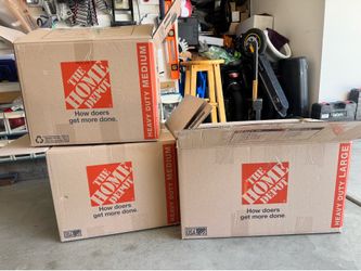 Homedepot heavy duty packing box