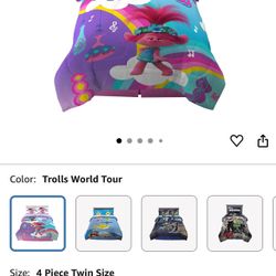 Trolls Bed Set 