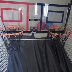 Basketball Hoop. Double Hoops.