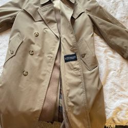 Kuppenheimer - Men’s Size 38 - Trench Coat - Removable Lining - Used/Vintage