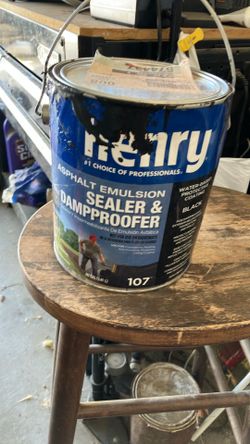 Opened Not Used Much Asphalt Emulsion Sealer And Damp proper  