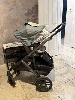 UPPA Baby Vista Stroller Bassinet Set