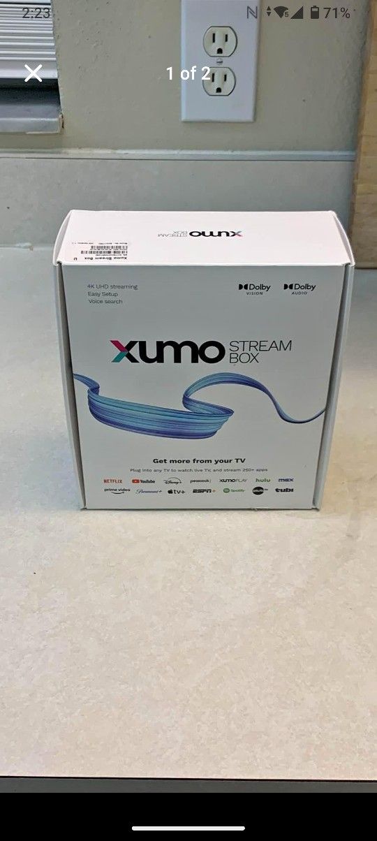 Xumo Streaming Box Brand New