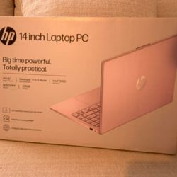 Brand New And Never Opened.  14imch Laptop PC 4GB Memory 128GB Storage Intel N150 Window 11. Big Time Powerful.