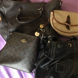4 Bags,Fiore,Coach,Dooney,