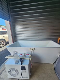 Original Plunge Cold Plunge Tub + Chiller & Cover (Retailed for $6,999)