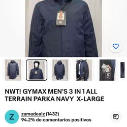 GYMAX MEN 3 IN 1 ALL TERRAIN NAVY X LARGE 