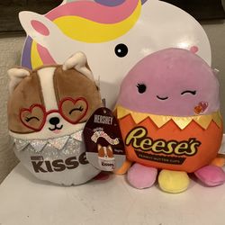 HERSHEYS KISSES  REESE’S (2) 6”/6”