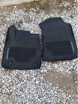 All weather Tundra floor mats