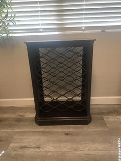 Brown Wine Rack