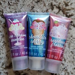 Set Of Three New Lotions