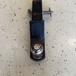               U-HAUL 2” BLACK HIGH QUALITY DROP TRAILER HITCH RECEIVER TONGUE WITH 1 7/8 “ 5000 Lbs BALL & DRAW PIN W/CLIP