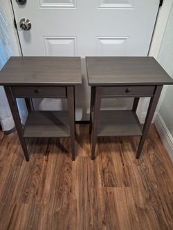 Pair of IKEA nightstands/end tables